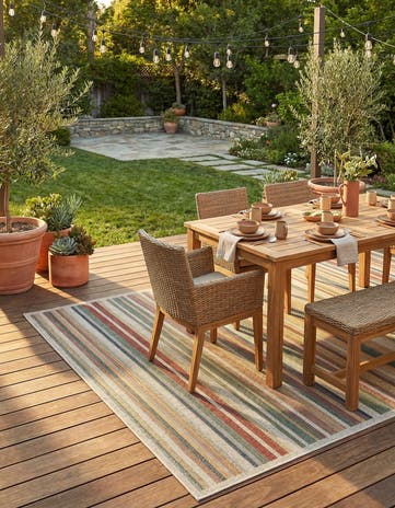 7' x 10' Easy-Clean Baja Indoor / Outdoor Rug