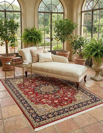 5' 1 x 6' 5 Tabriz Rug