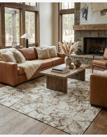 5' x 7' 11 Cowhide - Patchwork Rug