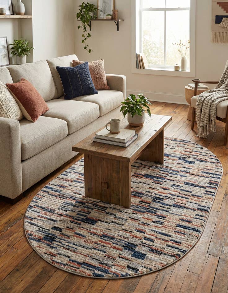 Detail image of 5' x 8' Tucson Oval Rug