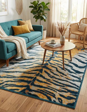 6' x 9' Kamala Washable Rug