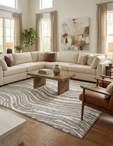 9' x 12' Sepia Rug