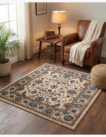 3' 3 x 3' 3 Medina Square Rug