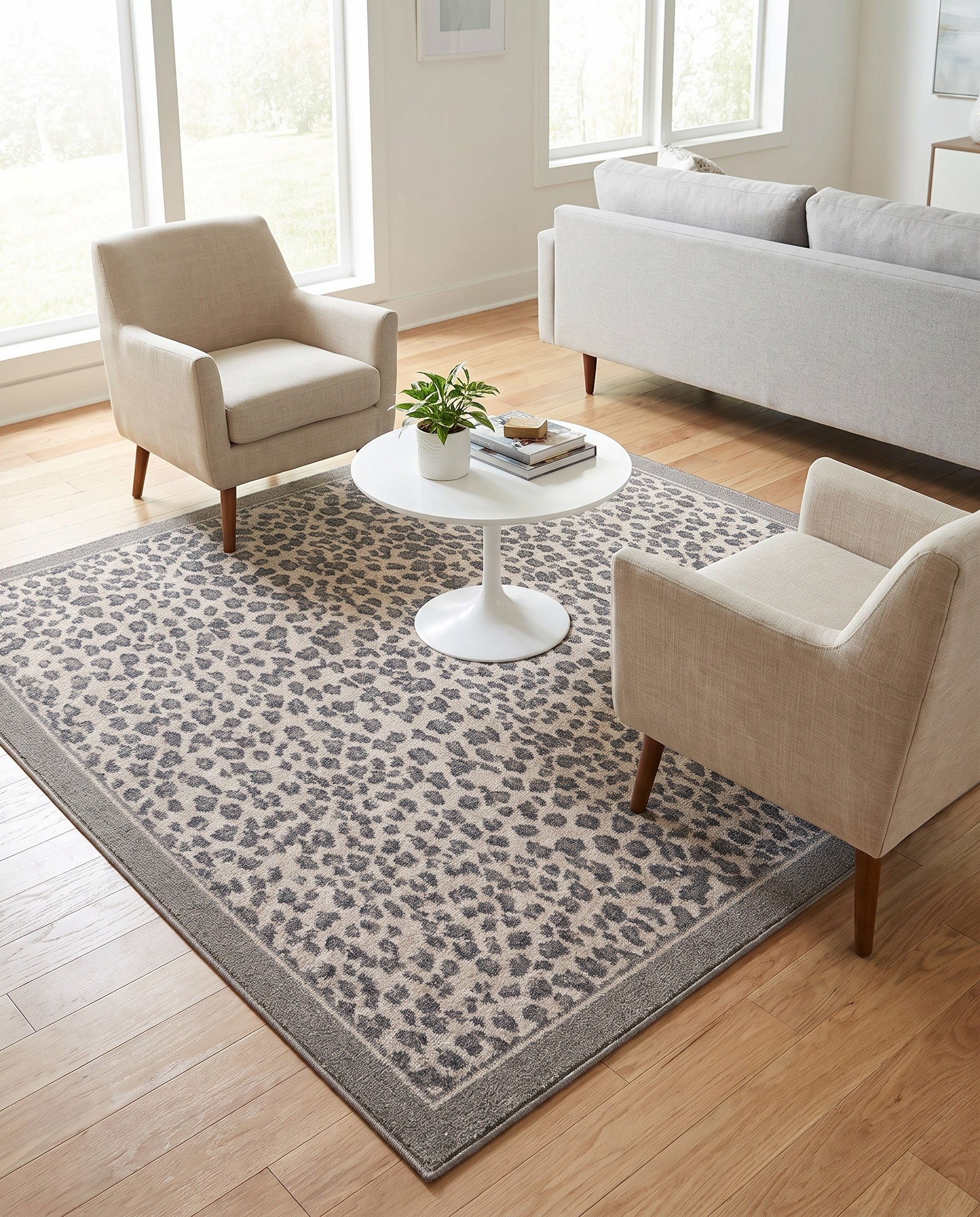 5' x 5' Savannah Square Rug