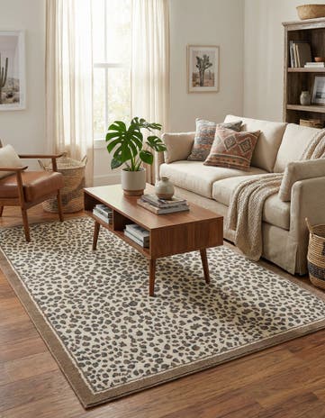 Brown Safari Rug