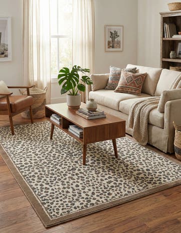 Brown Safari Rug
