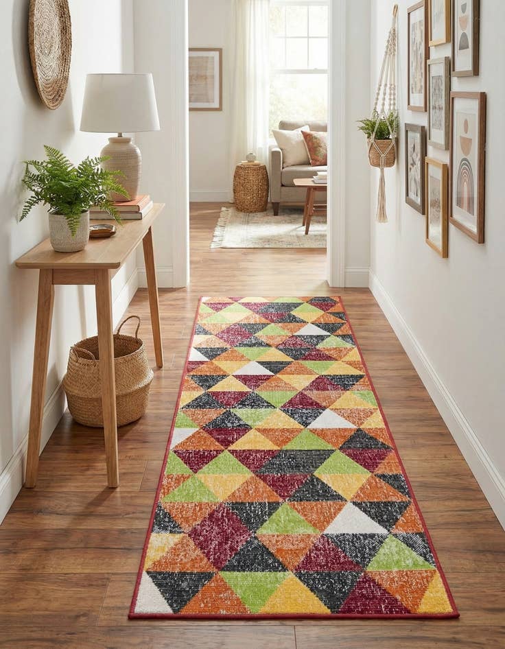 Detail image of 2' x 6' Valencia Runner Rug