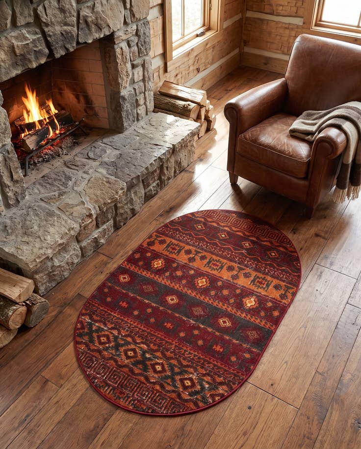 Detail image of 3' 3 x 5' 3 Lucerne Oval Rug