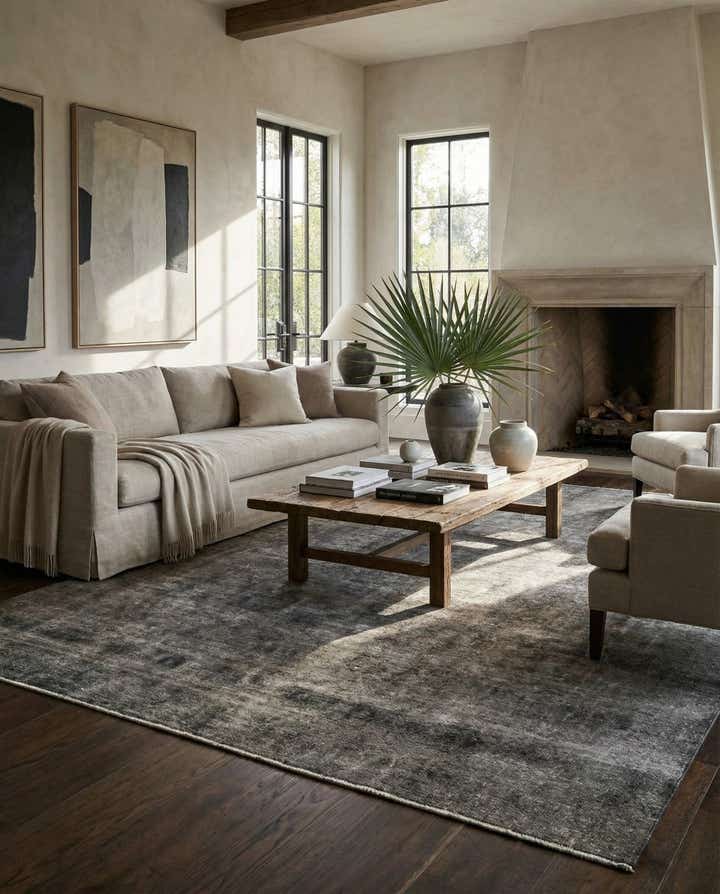 9' 6 x 13' 1 Hand Knotted Ultra Vintage Persian Wool Rug