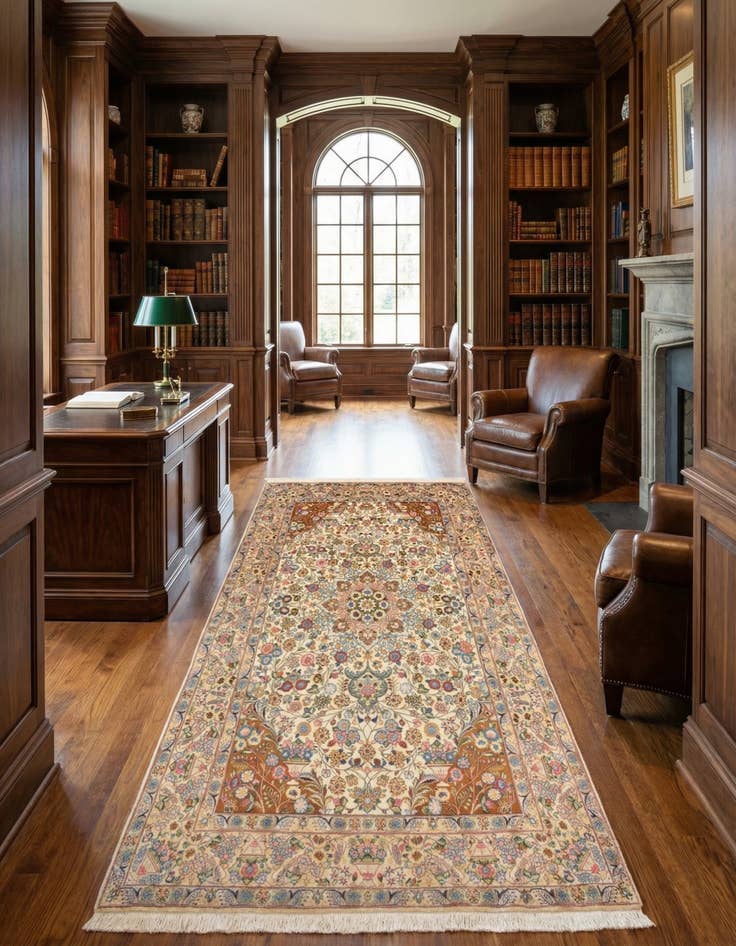 Detail image of 6' 6 x 10' 1 Kashmar Runner Rug