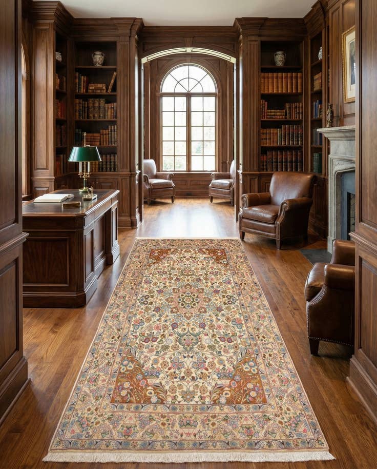 Detail image of 6' 6 x 10' 1 Kashmar Runner Rug