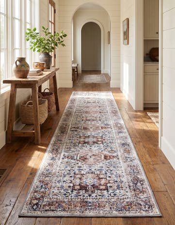 2' 11 x 19' 8 Washable Yara Runner Rug