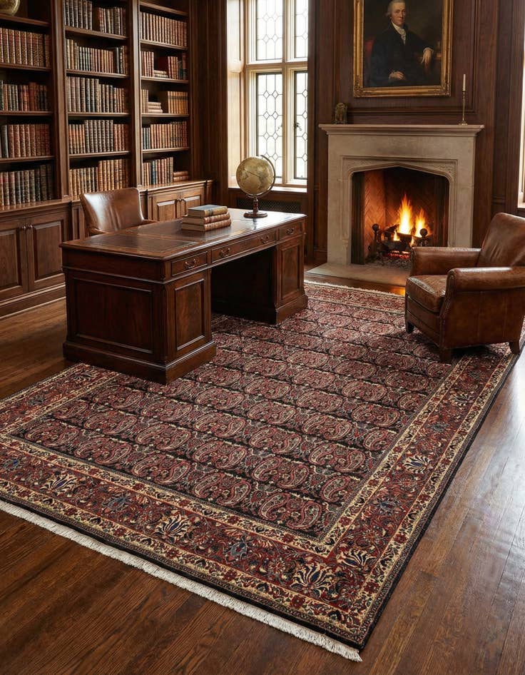 Detail image of 8' 6 x 11' 7 Bidjar Wool Rug