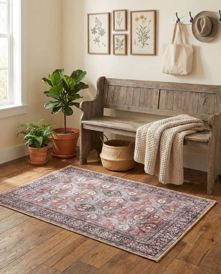 2' x 3' 1 Washable Timeless Rug