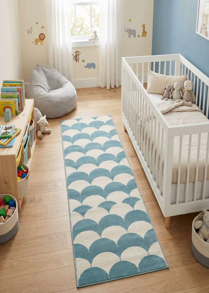 2' x 6' Whimsy Kids Runner Rug