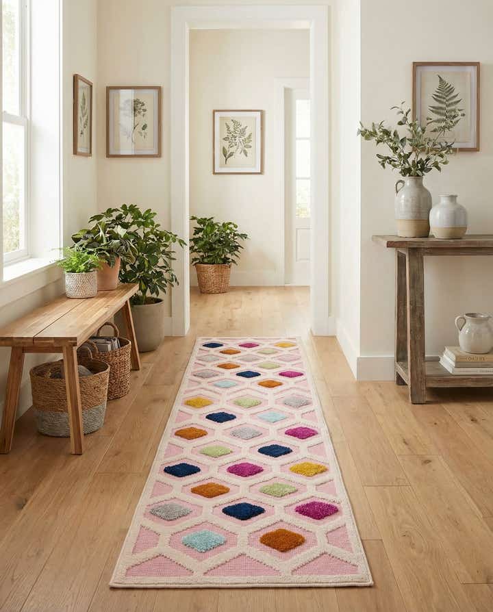 2' x 8' Easy-Clean Aruba Indoor / Outdoor Runner Rug