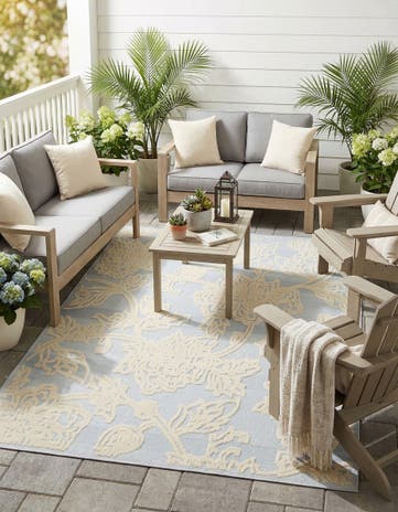 7' x 10' Easy-Clean Aruba Indoor / Outdoor Rug