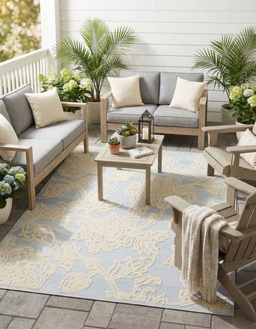 7' x 10' Easy-Clean Aruba Indoor / Outdoor Rug