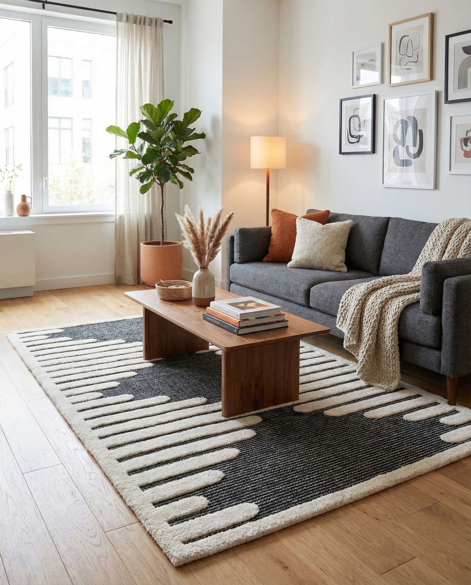 5' 3 x 8' Prismatic Rug