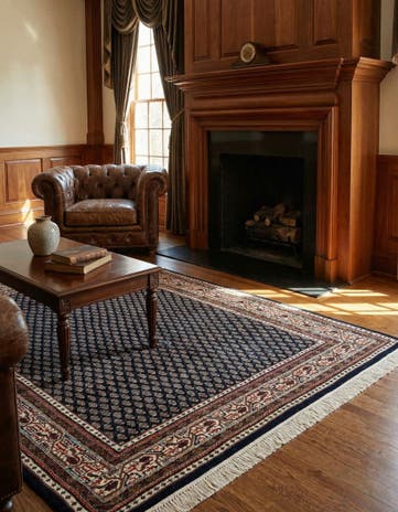4' 2 x 6' Hand Knotted Mir Wool Rug
