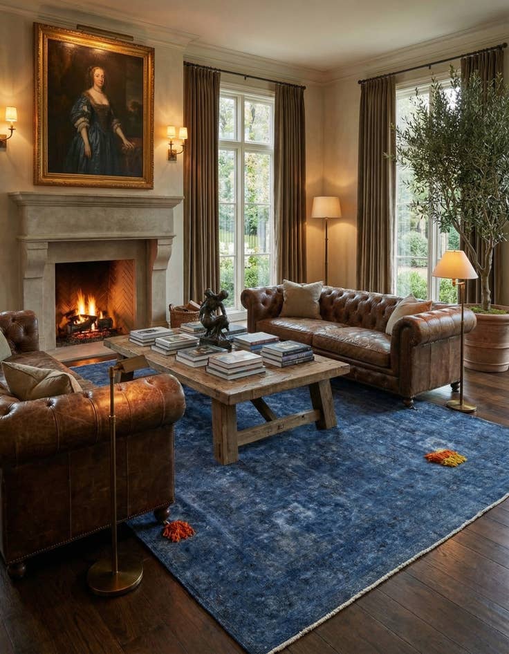 Detail image of  9' 10 x 12' 9  Hand Knotted Ultra Vintage Persian Wool Rug