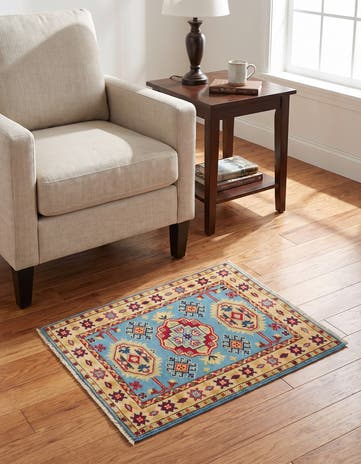 2' 1 x 2' 10 Hand Knotted Kazak Rug