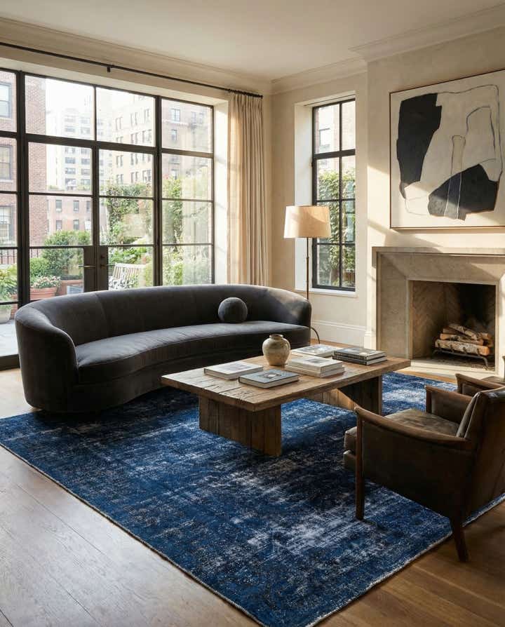 10' 5 x 13' 4 Hand Knotted Ultra Vintage Persian Wool Rug