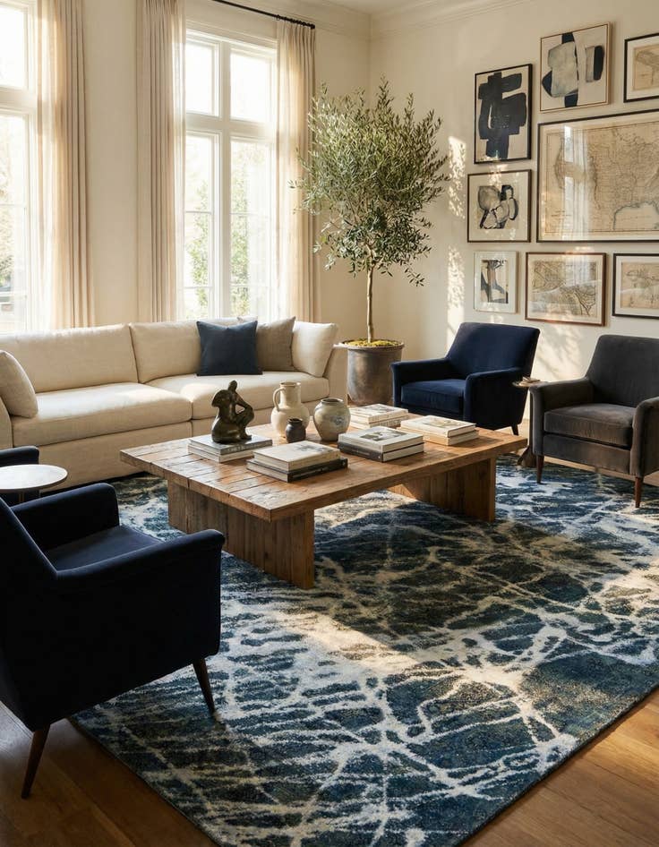 Detail image of 8' 9 x 11' 4  Hand Knotted Ultra Vintage Persian Wool Rug