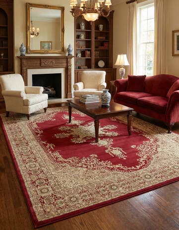 Red Chateau Rug