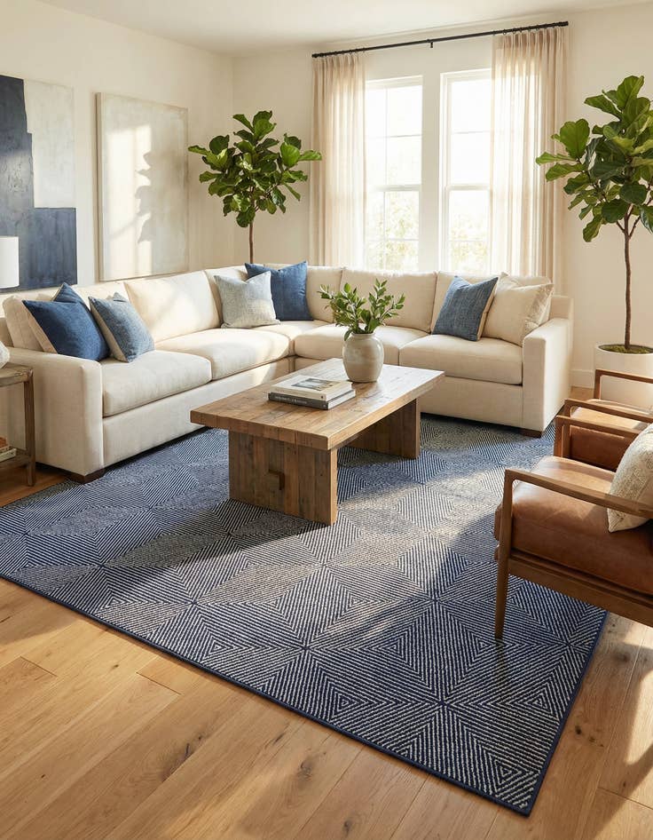 Detail image of 10' x 14'  Washable Sabrina Soto Indoor / Outdoor Rug