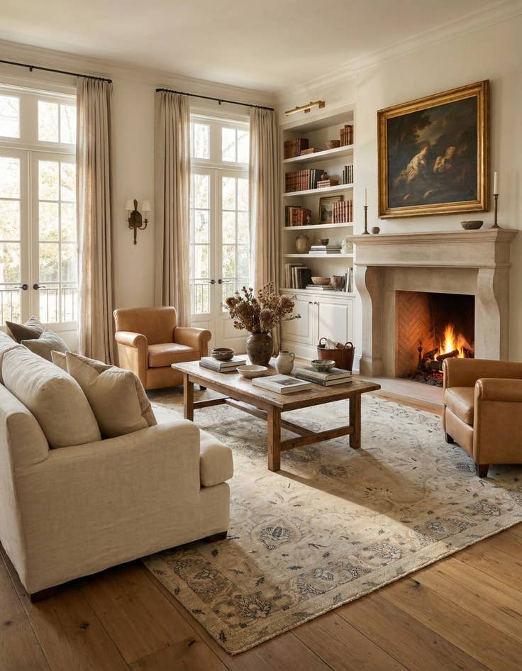 Detail image of 9' 8 x 12' 7  Hand Knotted Ultra Vintage Persian Wool Rug