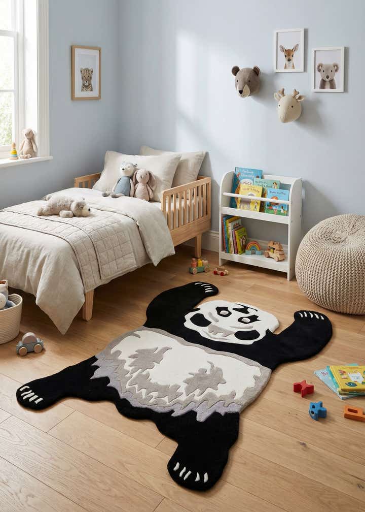 5' 1 x 7' 1 Playtime Kids Wool Freeform Rug