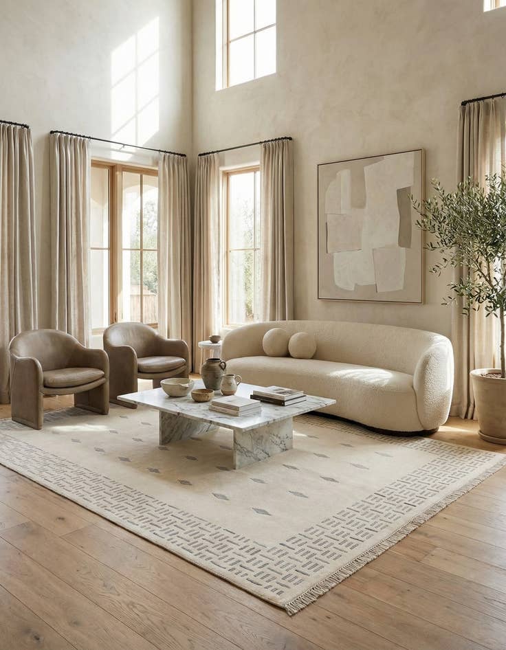 Detail image of 5' 7 x 8' 1 Darya Rug