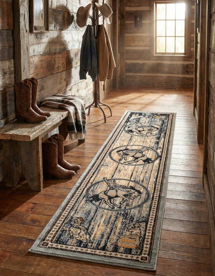 Detail image of 2' x 8' Pioneer Runner Rug