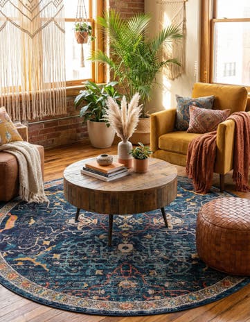 7' 10 x 7' 10 Lola Round Rug