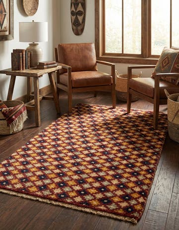 3' x 5' 1 Hand Knotted Balouch Wool Rug
