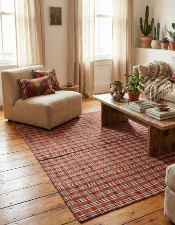 4' 11 x 5' 9 Jajim Square Rug