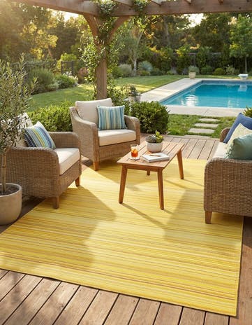 7' 10 x 10' Easy-Clean Vista Breeze Indoor / Outdoor Rug
