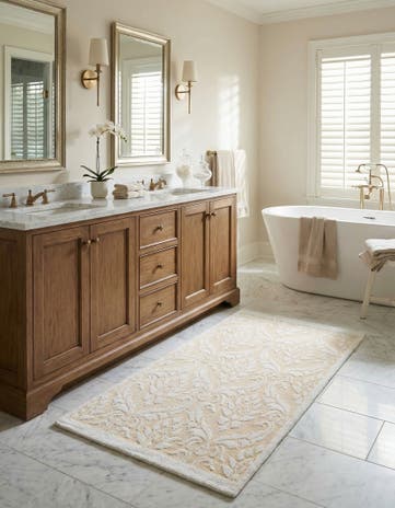2' 11 x 4' 11 Hand Knotted Darya Wool Rug