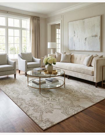 6' x 8' 10 Hand Knotted Luna Rug
