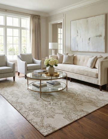 6' x 8' 10 Hand Knotted Luna Rug