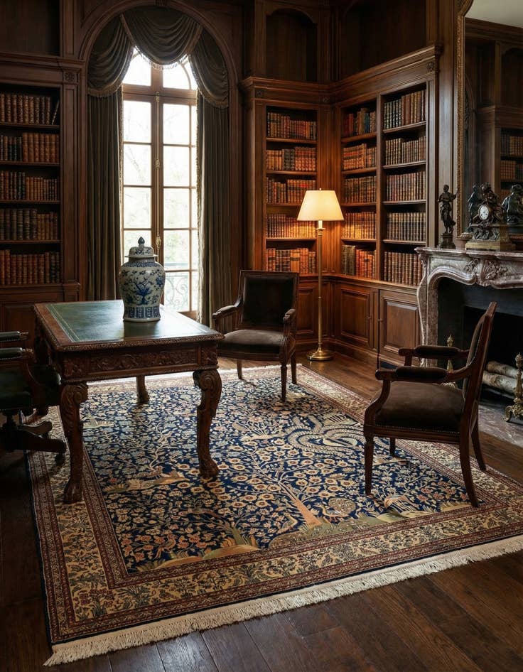 Detail image of  8' 1 x 10' 2 Peking Rug