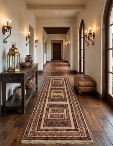 2' 6 x 9' 7 Kashkuli Runner Rug