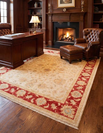 6' 9 x 8' 2 Ziegler Wool Rug
