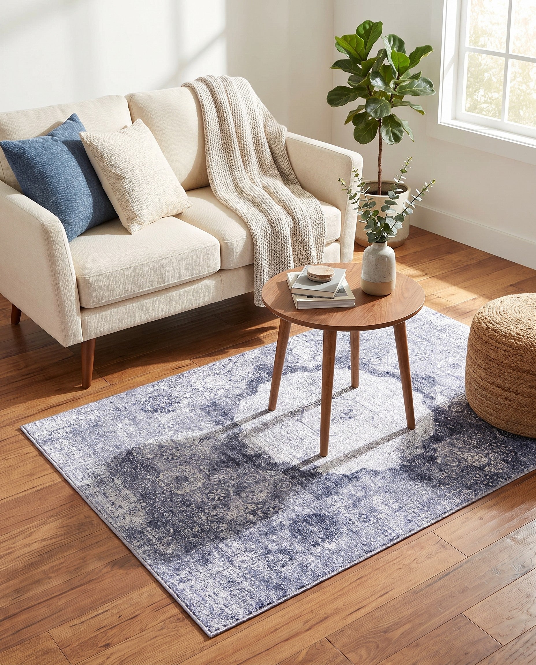 4' x 6' Washable Yara Rug
