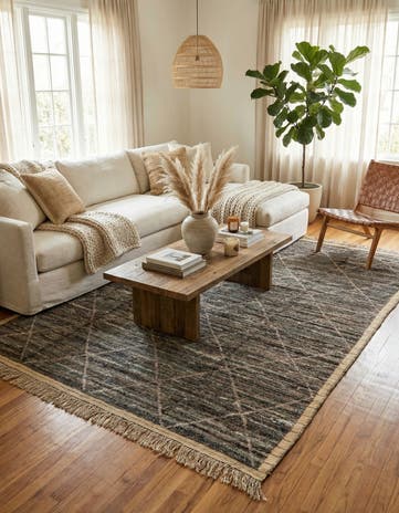 8' 1 x 10' 7 Moroccan Rug
