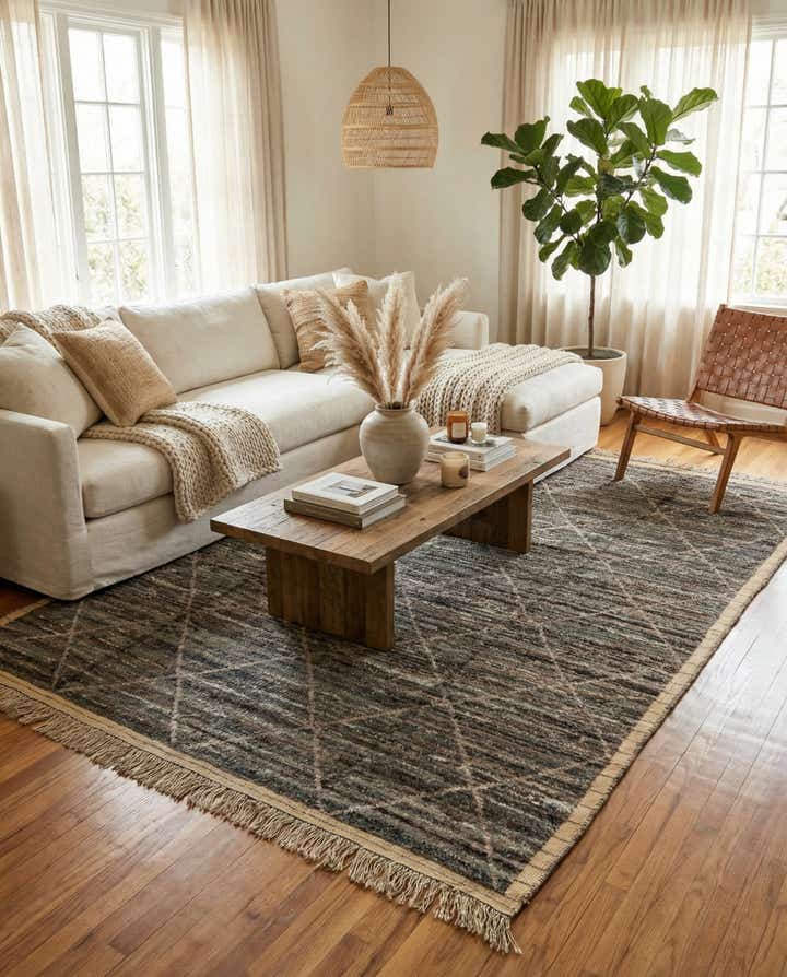 8' 1 x 10' 7 Moroccan Rug