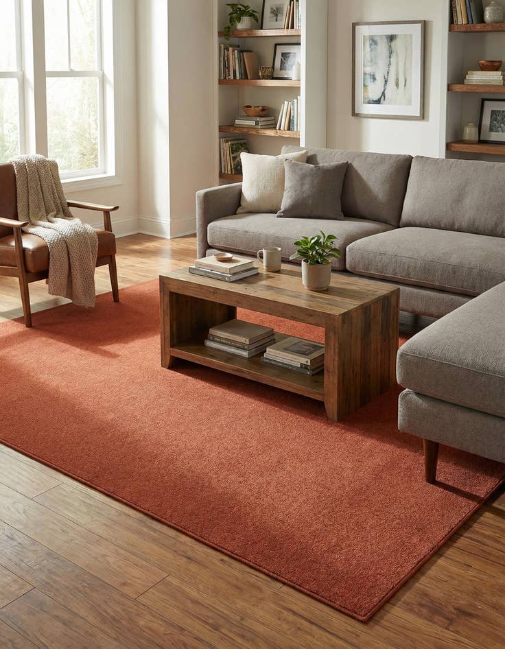 Detail image of 7' 10 x 11' Everyday Solid Rug