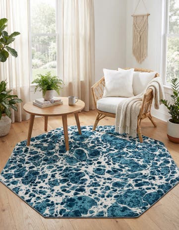 7' x 7' Oasis Octagon Rug