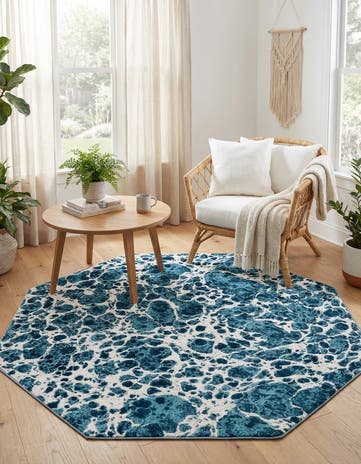 7' x 7' Oasis Octagon Rug